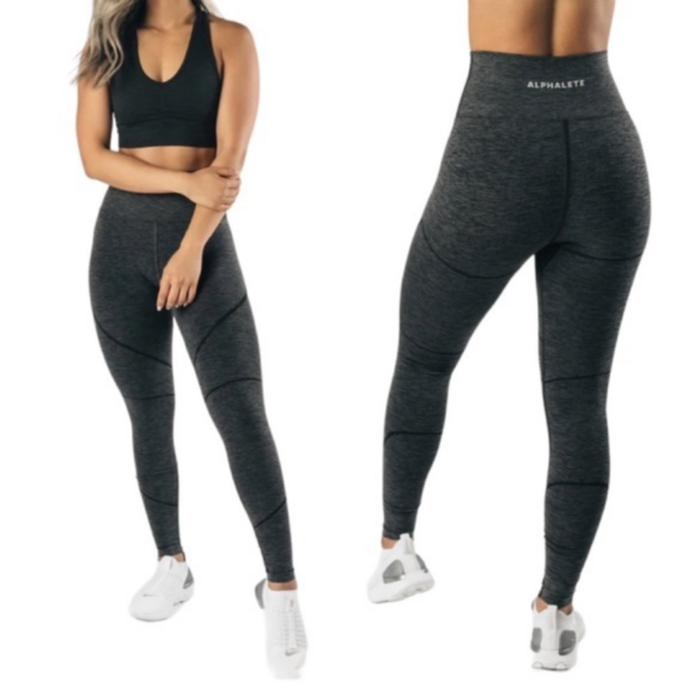 Alphalete Revival Charcoal Gray‎ Leggings